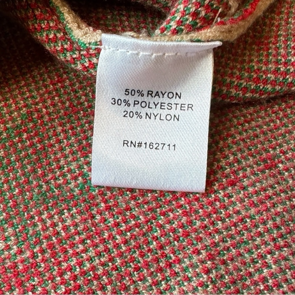 99 Jane Street Cherry Print Cardigan Sweater Medium NWOT - Teacher | Preschool - Picture 11 of 14